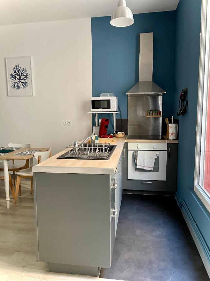 La Bateliere, Appartement Mer Avec Patio Prive メール・レ・バン エクステリア 写真